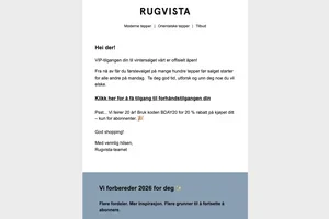 VIP-tilgang + EKSTRA 20 % rabatt 🔥