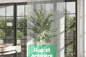 🌿 Grønne planter som holder seg fine året rundt!
