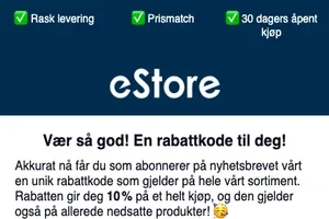 Rabattkode til deg! ❤️ Gyldig i 24 timer! Oppdag favoritter for hele hjemmet til uslåelige priser