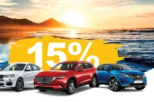 Kampanjer opptil 15% rabatt