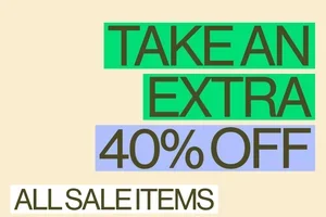 ON NOW: Extra 40% Off sale styles