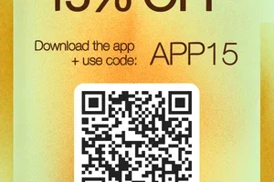 15% OFF? Still in the app