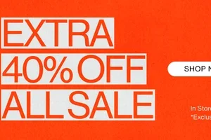 Extra 40% Off Sale Sneakers (+ More!)