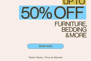 Ends Soon! Up to 50% Off Home Sale