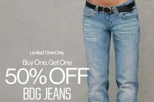 Buy One, Get One 50% Off BDG Jeans