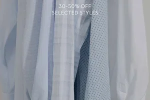 Dress Shirts at 30–50% Off