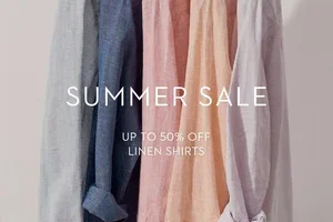 Sale | Linen Shirts 30–50% Off