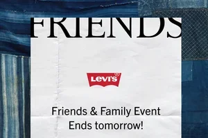 Ends tomorrow: 30% off jeans + free shipping