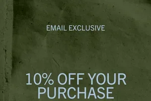 Ends Tonight! Here’s 10% off your purchase