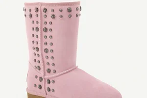 shearling boots - available now