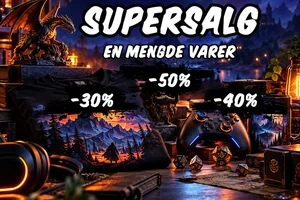 Supersalg: 30, 40 og 50 % rabatt