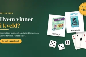 Hvem vinner spillkvelden?