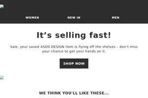Sale, it’s selling fast!
