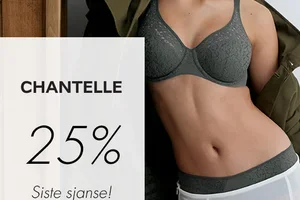 Siste sjanse! Chantelle 25%