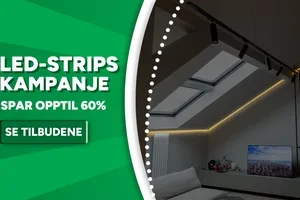 [SALG] Opptil 60% på LED-strips!🎁