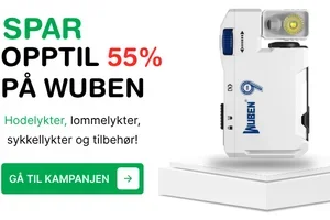 [SALG] Kraftige lykter til 55% rabatt! 🔥