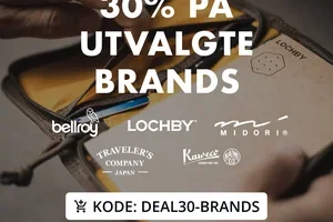 🌟 30% på Lochby, Midori, Traveler's Company, Kaweco, Bellroy & Field Notes 🌟