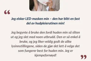 Siste sjanse: 40 % rabatt på LED-masken