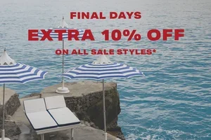 Final Days: Extra 10% Off Sale Styles