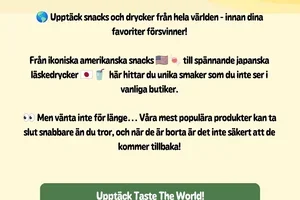 Är du redo för en godistripp? ✈️