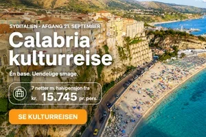 Én base, fem utflukter – 7 netter i Sør-Italia