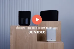 Få god lyd i flere rom og spar penger 🔊