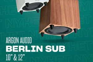 NYHET: Møt de prisbelønte BERLIN-subwooferne fra Argon Audio