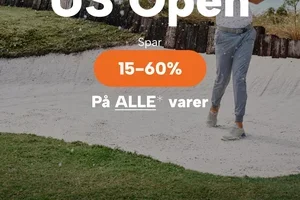 GRATIS FRAKT og OPPTIL 60% RABATT!🏌️‍♂️