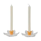 Seasons Spring Collection Lysestake Blomst 2pk Hvit
