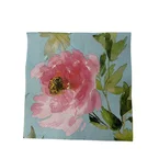 Christiania Glasmagasin Collection Servietter 33x33cm Blomsterprint Pion