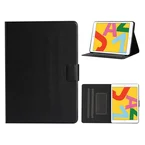 iPad Air (2019) / Air enkelt flip-etui i skinn - Svart