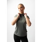 Joelle treningstrøye med korte ermer for damer Mulled basil 42