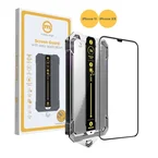 iPhone 11 / XR Mobile Origin Skjermbeskyttelsesglass m. Applikator - Gjennomsiktig / Svart Kant