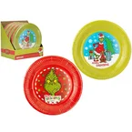 Grinchen Papptallerkener 6pk 23cm | Velg Rød eller Grønn