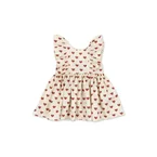 CIANNA BOW KJOLE GOTS - AMOUR ROUGE