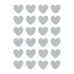 EKSKLUSIVE JULEKLISTREMERKER - SØLV HJERTER