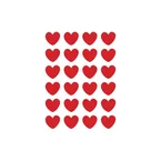 EKSKLUSIVE JULEKLISTREMERKER - RØDE HJERTER