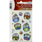 Ugler 3D - Klistremerker