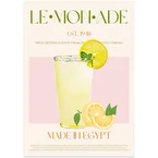 Refreshing Glass of Lemonade