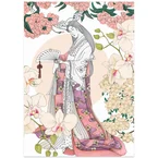 Serene Japanese Woman