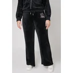 Plus-Size Wide Leg Track Pants