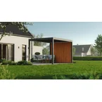 PERGOLUX Aluminium Spilevegg