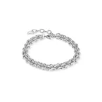 Bracelet Mesh Chain Classic silver