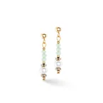 Earrings Little Twinkle Pearl Mix light green
