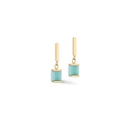 Earrings Precious Statement Cubes multicolour-gentle