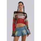 Ludlow Denim Mini Skirt