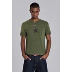 Green Star Sun Faded T-Shirt