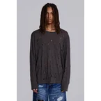 Rifle Distressed Knit Top