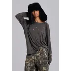 Rifle Distressed Knit Top