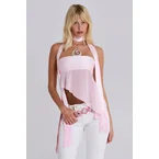 Regina Corset Top in Pink